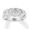 Thumbnail Image 1 of THE LEO Diamond Anniversary Band 1-1/3 ct tw 14K White Gold