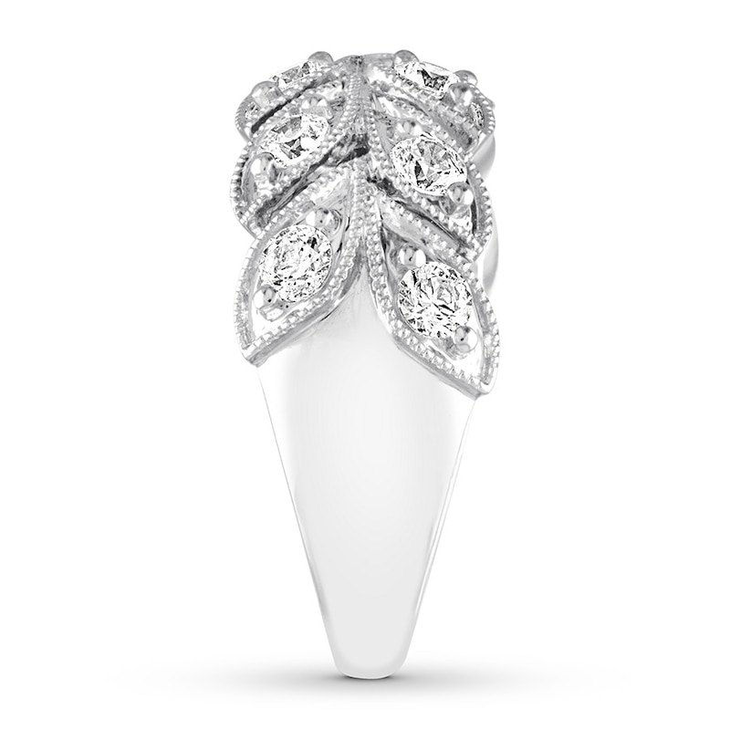 Main Image 3 of THE LEO Diamond Anniversary Band 1-1/3 ct tw 14K White Gold