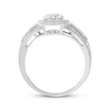 Thumbnail Image 1 of Diamond Teardrop Ring 1/2 ct tw Round-cut 10K White Gold