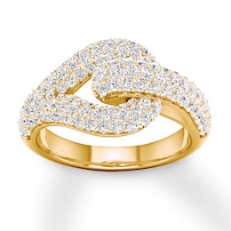 Love + Be Loved Diamond Ring 1-1/2 ct tw 14K Yellow Gold