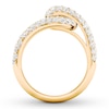 Thumbnail Image 2 of Love + Be Loved Diamond Ring 1-1/2 ct tw 14K Yellow Gold