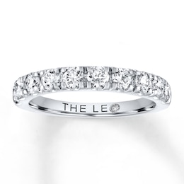 THE LEO Diamond Anniversary Ring 1 ct tw Round-cut 14K White Gold