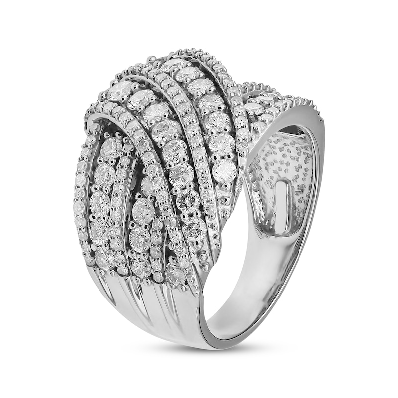 Diamond Ring 2 ct tw 10K White Gold