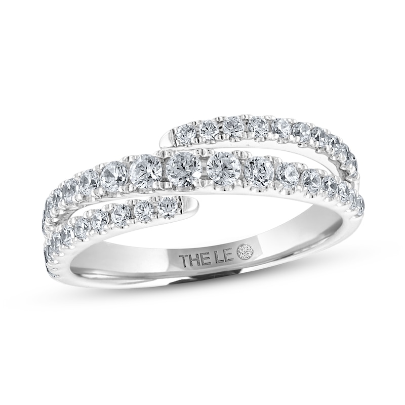 THE LEO Diamond Anniversary Ring 5/8 ct tw 14K White Gold