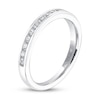 Thumbnail Image 2 of THE LEO Diamond Wedding Band 3/8 ct tw Round-cut 14K White Gold