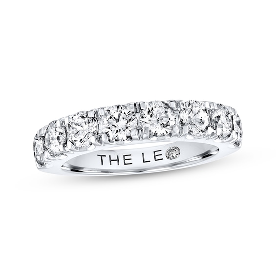 THE LEO Diamond Anniversary Ring 2 ct tw Round-cut 14K White Gold