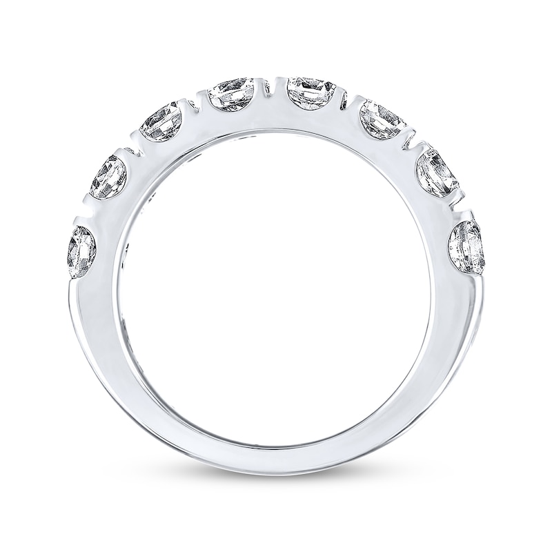 THE LEO Diamond Anniversary Ring 2 ct tw Round-cut 14K White Gold