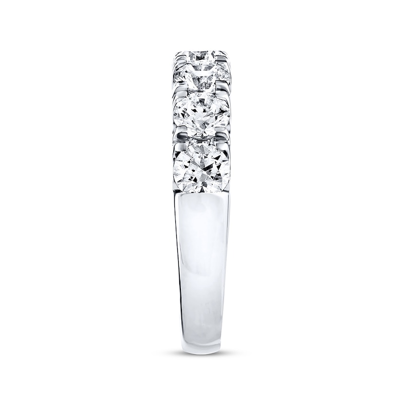 THE LEO Diamond Anniversary Ring 2 ct tw Round-cut 14K White Gold