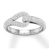 Thumbnail Image 0 of Love + Be Loved Diamond Ring 3/4 ct tw Round-cut 10K White Gold