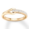 Thumbnail Image 1 of Love + Be Loved Diamond Ring 1/4 ct tw Round 10K Yellow Gold