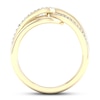 Thumbnail Image 1 of Love + Be Loved Diamond Fashion Ring 1/6 ct tw 10K Yellow Gold