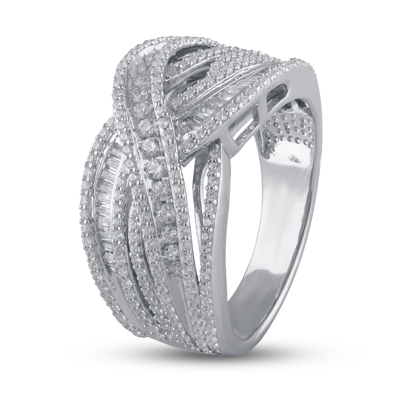 Main Image 2 of Diamond Ring 1 ct tw Sterling Silver