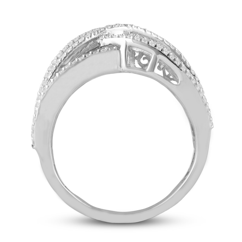 Main Image 4 of Diamond Ring 1 ct tw Sterling Silver