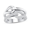 Thumbnail Image 0 of Love + Be Loved Diamond Fashion Ring 1/3 ct tw 10K White Gold