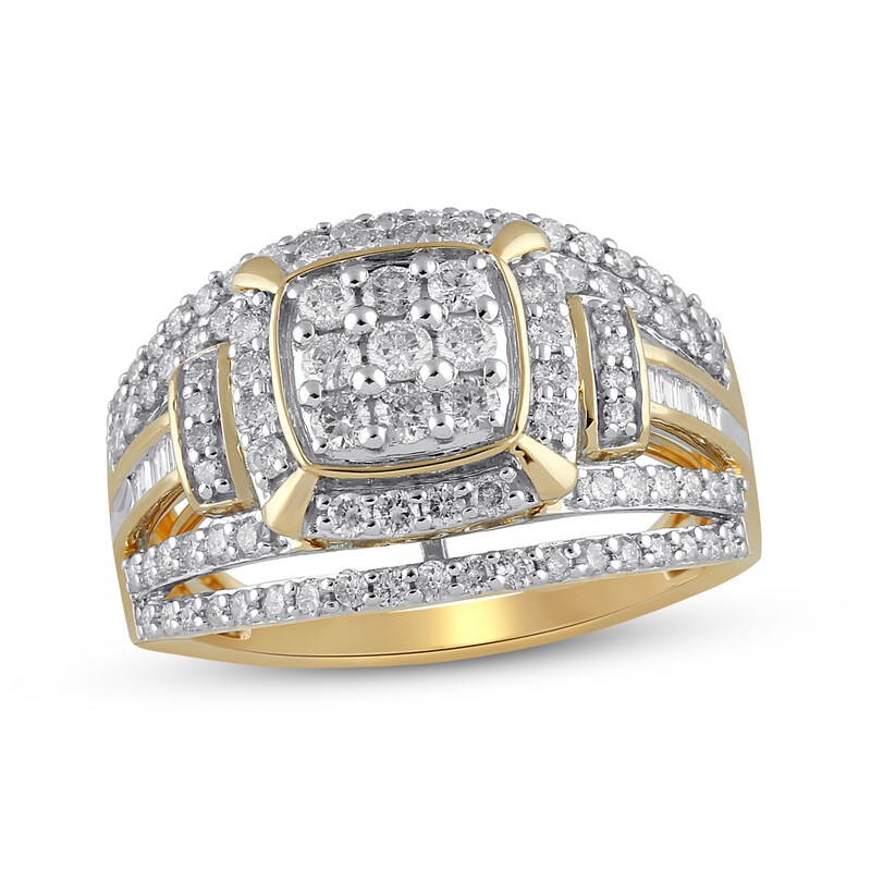 Diamond Fashion Ring 1 ct tw 10K Yellow Gold