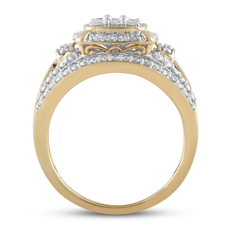 Diamond Fashion Ring 1 ct tw 10K Yellow Gold