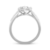 Thumbnail Image 1 of Center of Me Diamond Ring 1/5 ct tw 10K White Gold