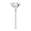 Thumbnail Image 3 of Center of Me Diamond Ring 1/5 ct tw 10K White Gold