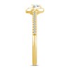 Thumbnail Image 2 of Center of Me Diamond Ring 1/4 ct tw 10K Yellow Gold