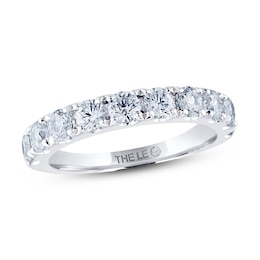 THE LEO Diamond Anniversary Ring 1-1/2 ct tw Round-cut 14K White Gold