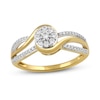 Thumbnail Image 0 of Diamond Ring 1/4 ct tw 10K Yellow Gold