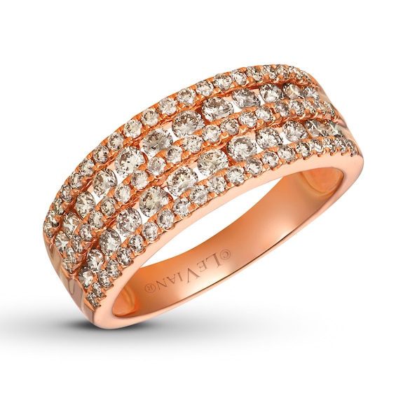 Le Vian Nude Diamond Ring 1-1/5 ct tw 14K Strawberry Gold