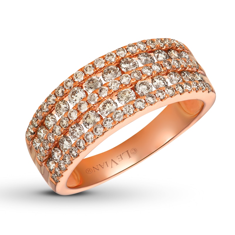 Le Vian Nude Diamond Ring 1-1/5 ct tw 14K Strawberry Gold