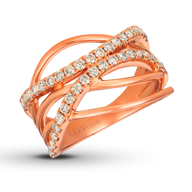 Main Image 1 of Le Vian Nude Diamond Ring 3/4 ct tw 14K Strawberry Gold
