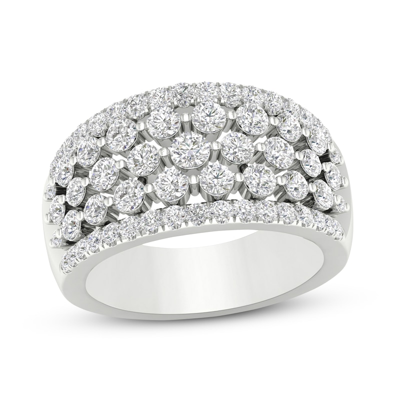 Lab-Created Diamonds by KAY Ring 2 ct tw 14K White Gold with 360
