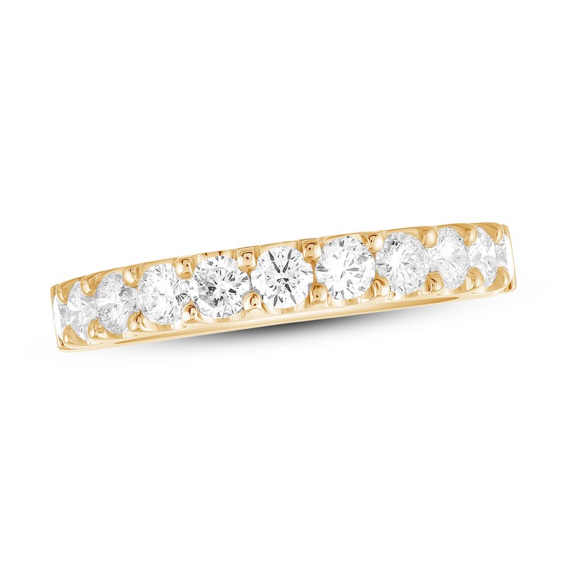 THE LEO Diamond Anniversary Band 7/8 ct tw Round-cut 14K Yellow Gold