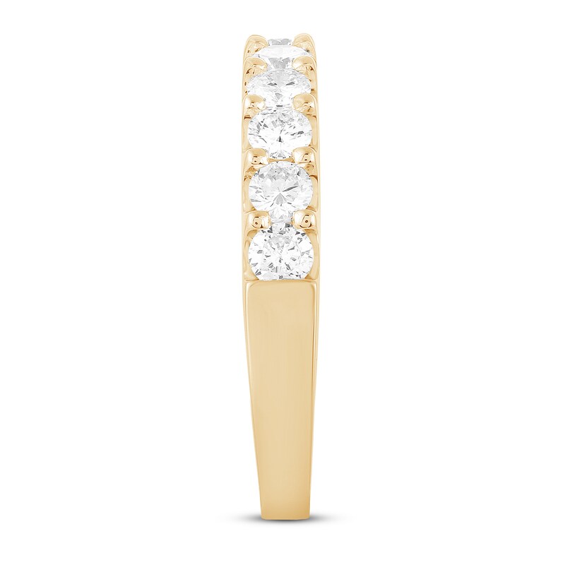 THE LEO Diamond Anniversary Band 7/8 ct tw Round-cut 14K Yellow Gold