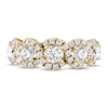 Thumbnail Image 2 of THE LEO Diamond Anniversary Ring 1-1/2 ct tw Round-cut 14K Yellow Gold