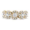 Thumbnail Image 2 of THE LEO Diamond Anniversary Ring 1-1/2 ct tw Round-cut 14K Yellow Gold
