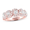 Thumbnail Image 0 of THE LEO Diamond Anniversary Ring 1-1/2 ct tw Round-cut 14K Rose Gold