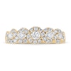 Thumbnail Image 2 of THE LEO Diamond Anniversary Ring 3/4 ct tw Round-cut 14K Yellow Gold