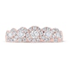 Thumbnail Image 2 of THE LEO Diamond Anniversary Ring 3/4 ct tw Round-cut 14K Rose Gold