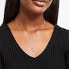 Thumbnail Image 2 of Disney Treasures Winnie the Pooh Diamond Necklace 1/20 ct tw Sterling Silver & 10K Yellow Gold 17&quot;