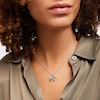 Thumbnail Image 2 of Disney Treasures The Lion King Elephant Necklace 1/10 ct tw Diamonds Sterling Silver 17&quot;