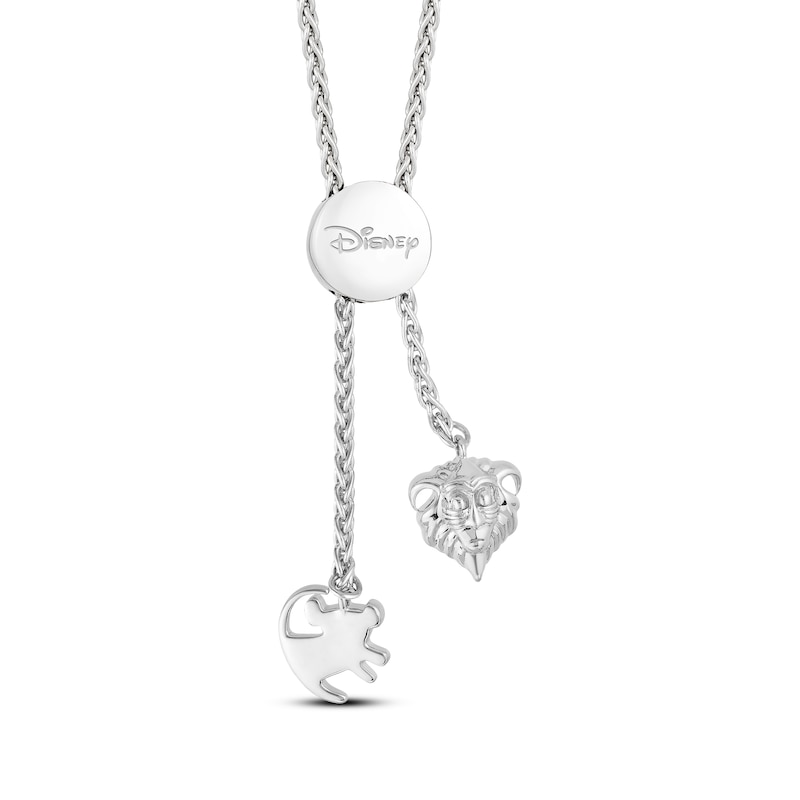 Main Image 3 of Disney Treasures The Lion King Diamond Elephant Bolo Bracelet 1/20 ct tw Sterling Silver 9.5&quot;