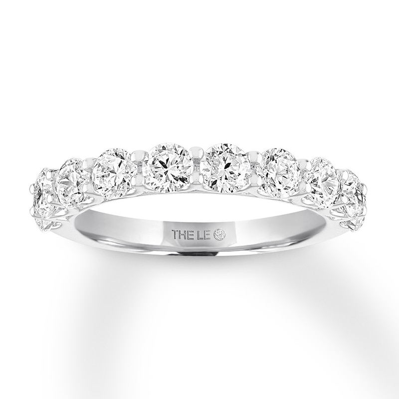 Main Image 1 of THE LEO Diamond Anniversary Band 1-1/2 ct tw 14K White Gold