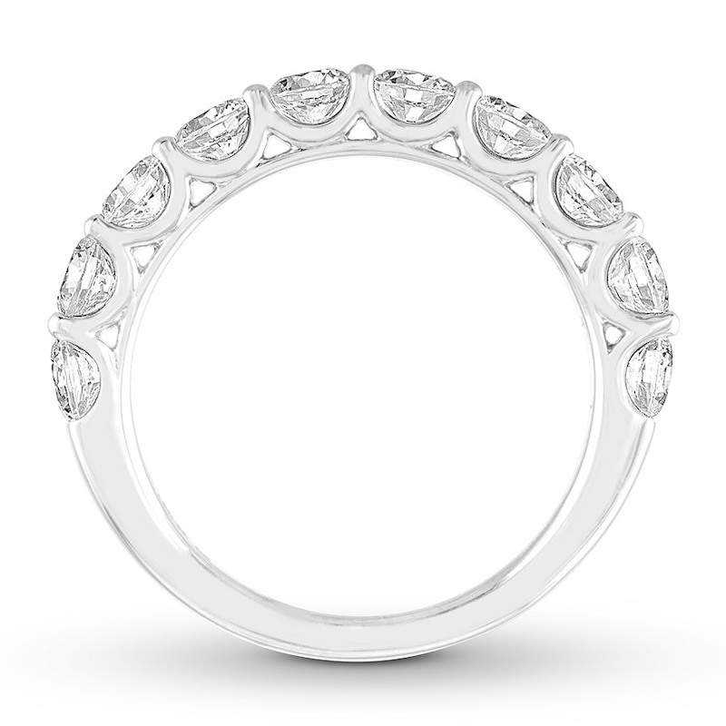 Main Image 2 of THE LEO Diamond Anniversary Band 1-1/2 ct tw 14K White Gold