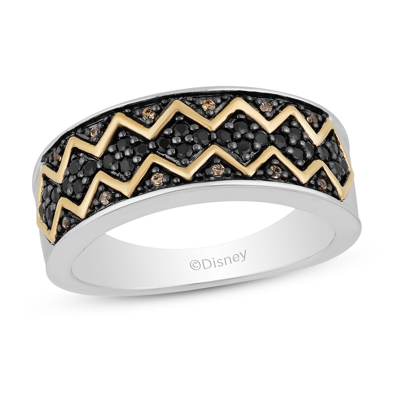 Disney Treasures The Lion King Diamond Ring 1 3 Ct Tw 10k Yellow