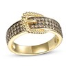 Thumbnail Image 1 of Le Vian Diamond Buckle Ring 5/8 ct tw 14K Honey Gold