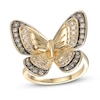 Thumbnail Image 0 of Le Vian Diamond Butterfly Ring 5/8 ct tw 14K Honey Gold