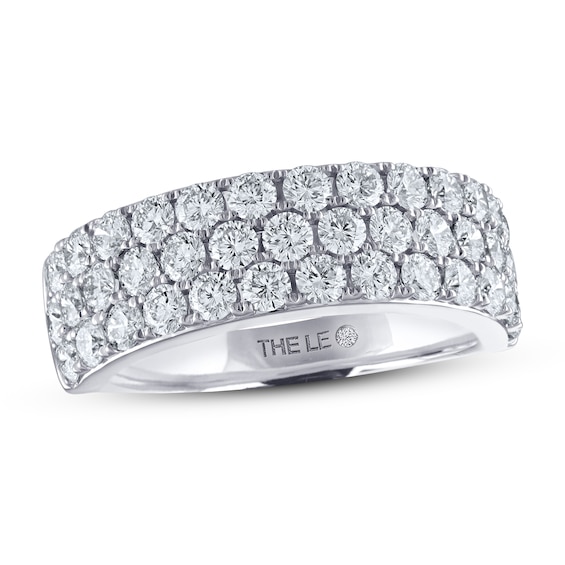 THE LEO Diamond Anniversary Ring 2 ct tw Round-cut 14K White Gold | Kay
