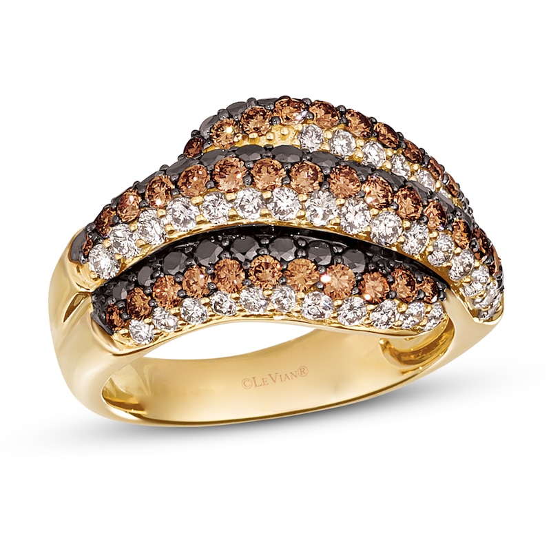Main Image 1 of Le Vian Diamond Ring 2 ct tw 14K Honey Gold