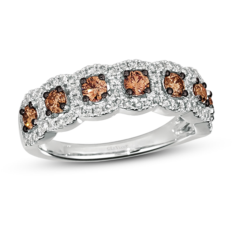 Main Image 1 of Le Vian Diamond Ring 7/8 ct tw 14K Vanilla Gold