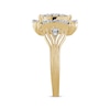 Thumbnail Image 2 of Diamond Fashion Ring 3/4 ct tw Round-cut 10K Yellow Gold