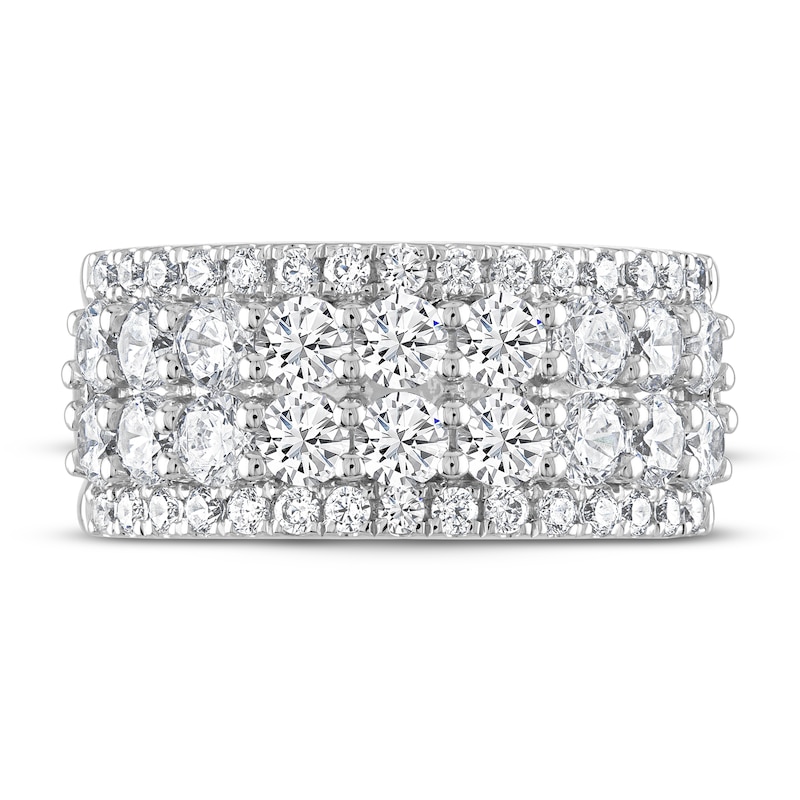 Main Image 2 of THE LEO Diamond Anniversary Ring 2 ct tw Round-cut 14K White Gold