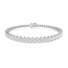 Thumbnail Image 1 of KAY Lab-Grown Diamonds Bracelet 3 ct tw 14K White Gold 7.25&quot;